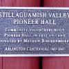Hall plaque